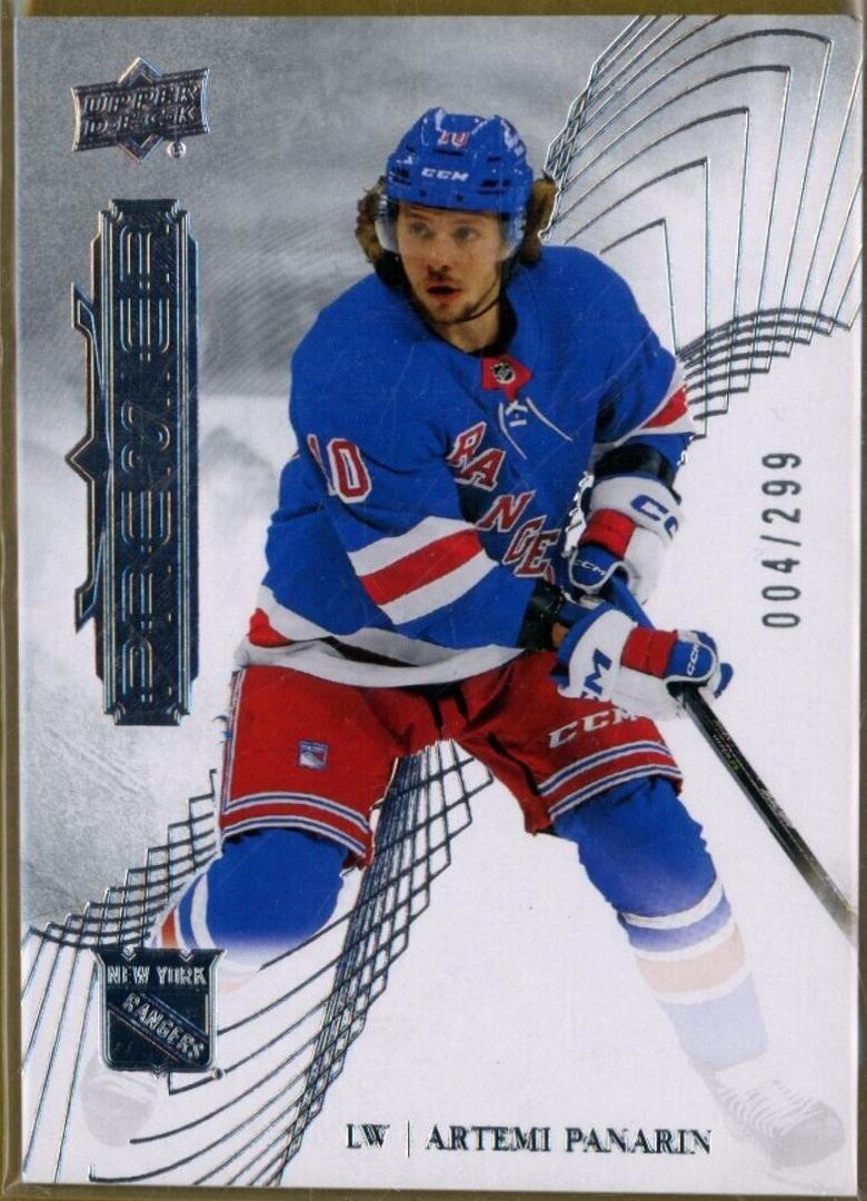 Artemi Panarin #6 Hockey Cards 2022 Upper Deck Premier