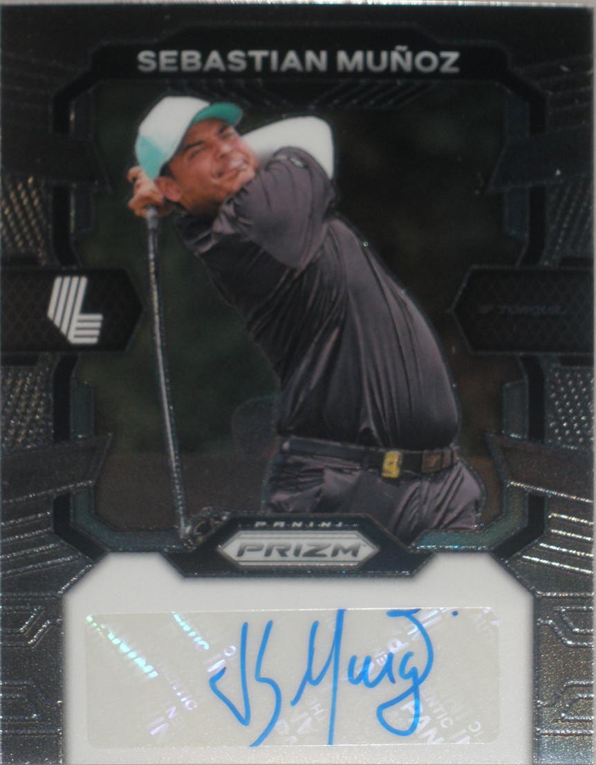 Sebastian Munoz #2 Golf Cards 2024 Panini Prizm LIV Signature