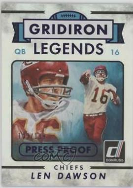 Len Dawson [Press Proof Purple] #298