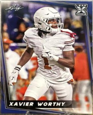 Xavier Worthy [Blue] #44