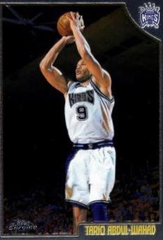Tariq Abdul-Wahad #59 Basketball Cards 1998 Topps Chrome