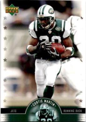 Curtis Martin #24 Football Cards 2005 Upper Deck Legends