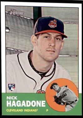Nick Hagadone #152 Baseball Cards 2012 Topps Heritage