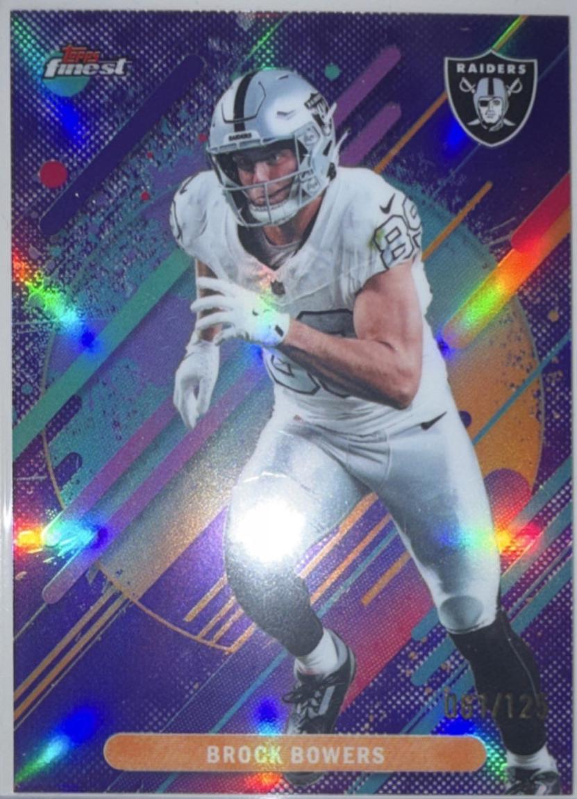 Brock Bowers [Purple Refractor] #277