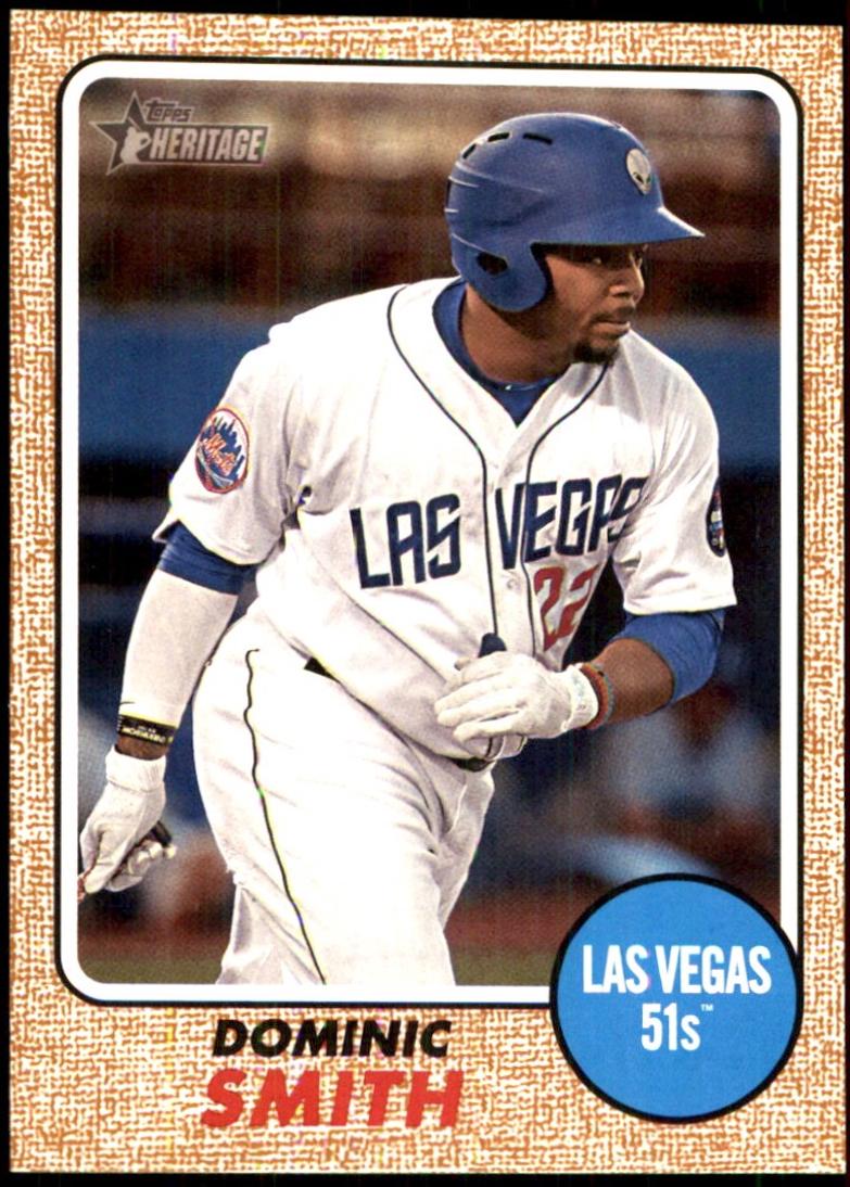 Dominic Smith #179 2017 Topps Heritage Minor League Baseball
