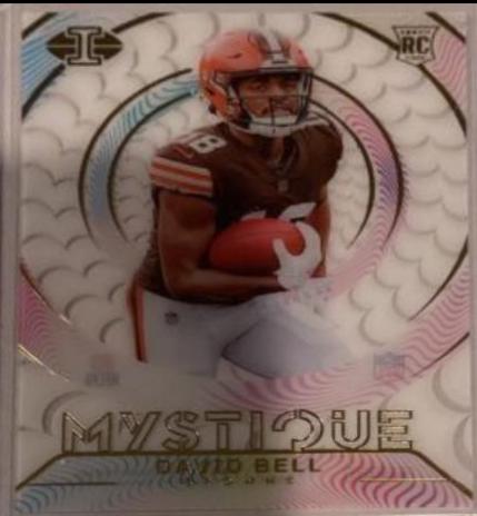 David Bell #M-29 Football Cards 2022 Panini Illusions Mystique
