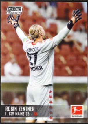 Robin Zentner #74 2021 Stadium Club Chrome Bundesliga Soccer