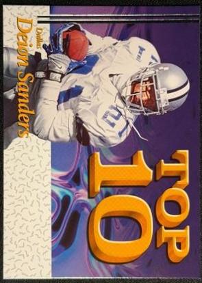 Deion Sanders #T10-DS 2026 Panini Decades 90s Pop Culture Football