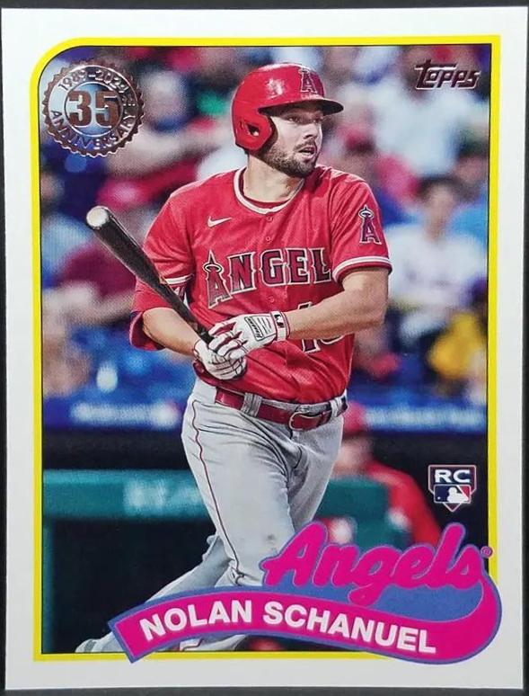 Nolan Schanuel #89B-71 Baseball Cards 2024 Topps 1989