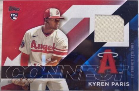 Kyren Paris #CC2-KP 2024 Topps City Connect Swatch Baseball
