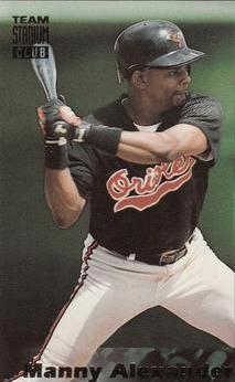 Manny Alexander #300 1994 Stadium Club Team Series Baseball