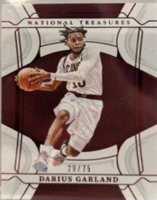 Darius Garland #28 Basketball Cards 2021 Panini National Treasures