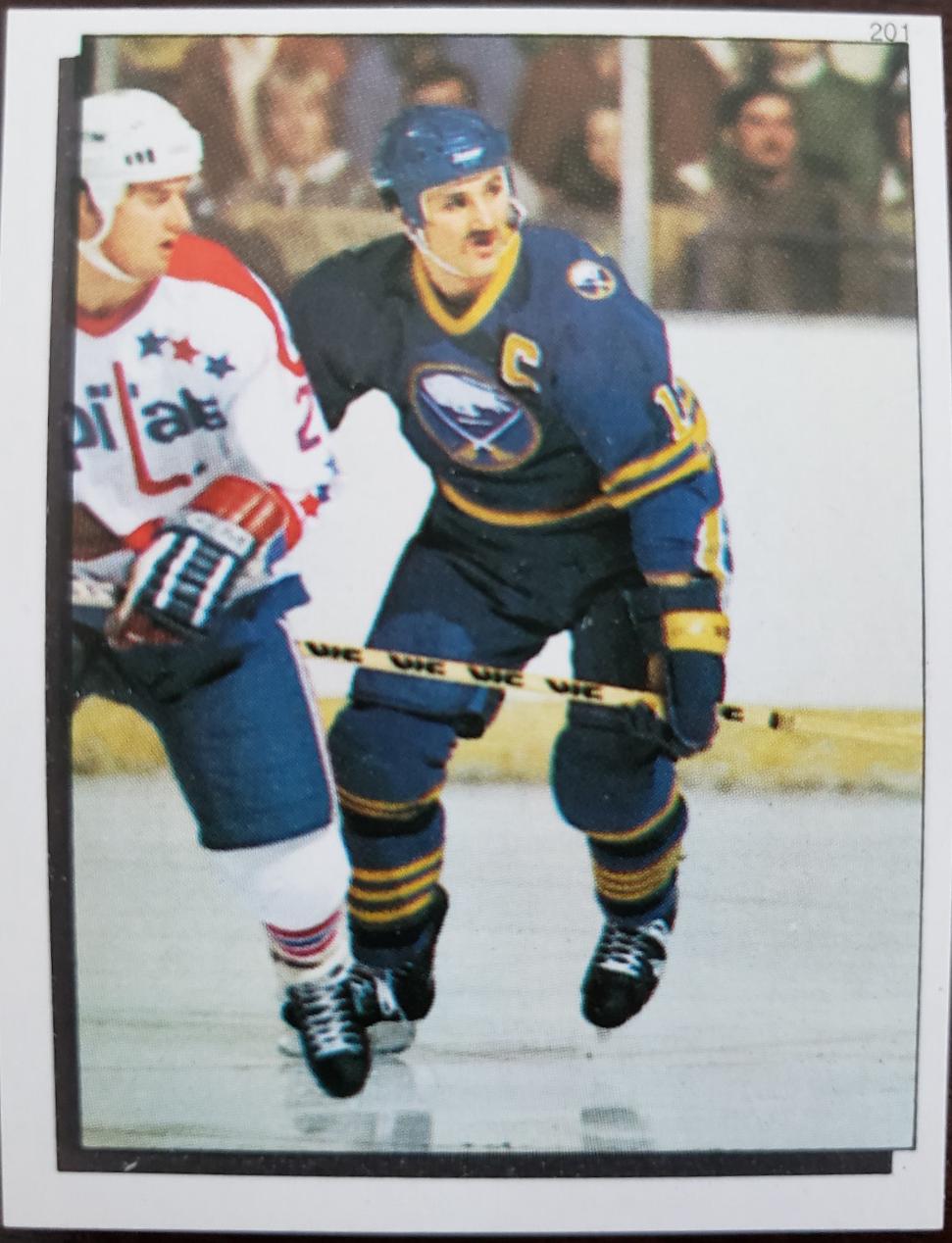 Gil Perreault #201 1984 O Pee Chee Sticker Hockey