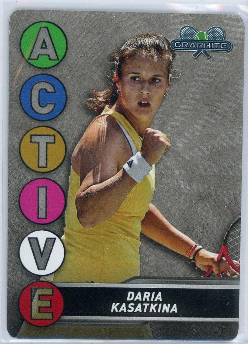 Daria Kasatkina #ACM-11 Tennis Cards 2024 Topps Graphite Active Metal