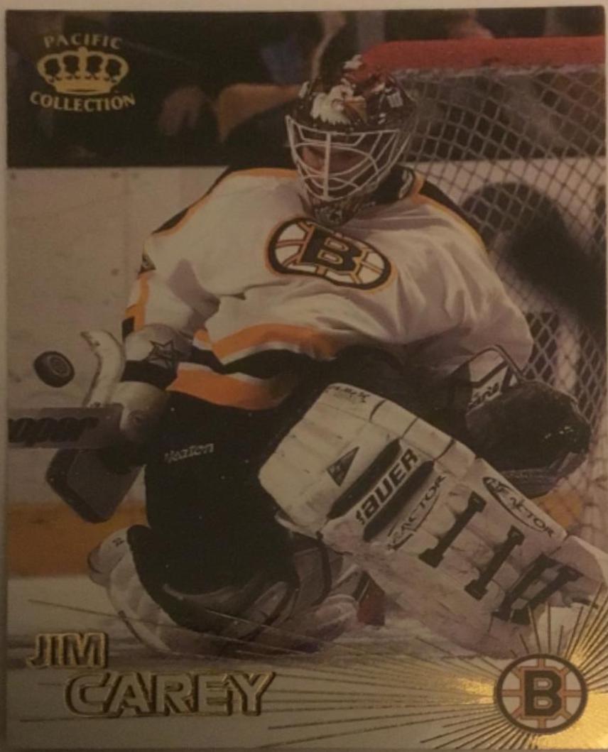 Jim Carey #23 Hockey Cards 1997 Pacific Crown