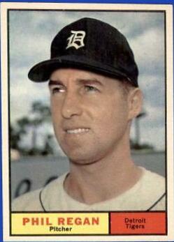 Phil Regan #439 Baseball Cards 1961 Topps