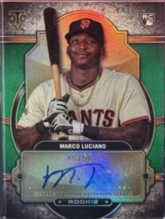 Marco Luciano #RA-ML 2024 Topps Triple Threads Baseball Rookie Autograph