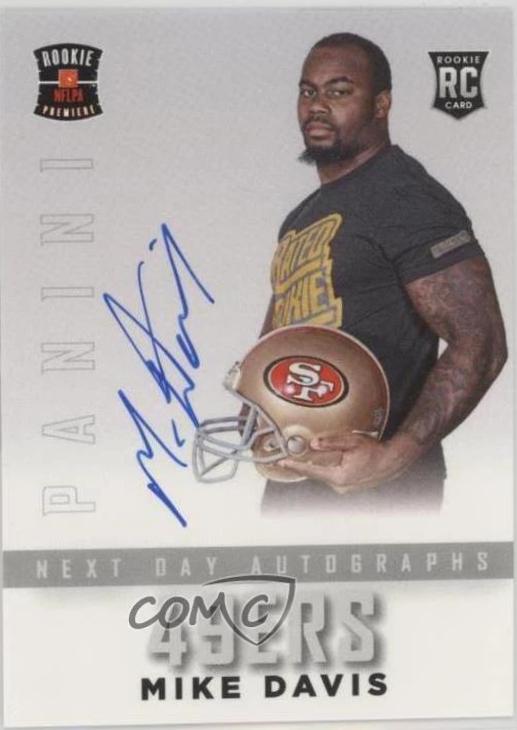 Mike Davis #ND-MD Football Cards 2015 Panini Score