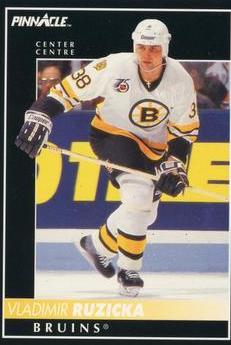 Vladimir Ruzicka #59 Hockey Cards 1992 Pinnacle Canadian