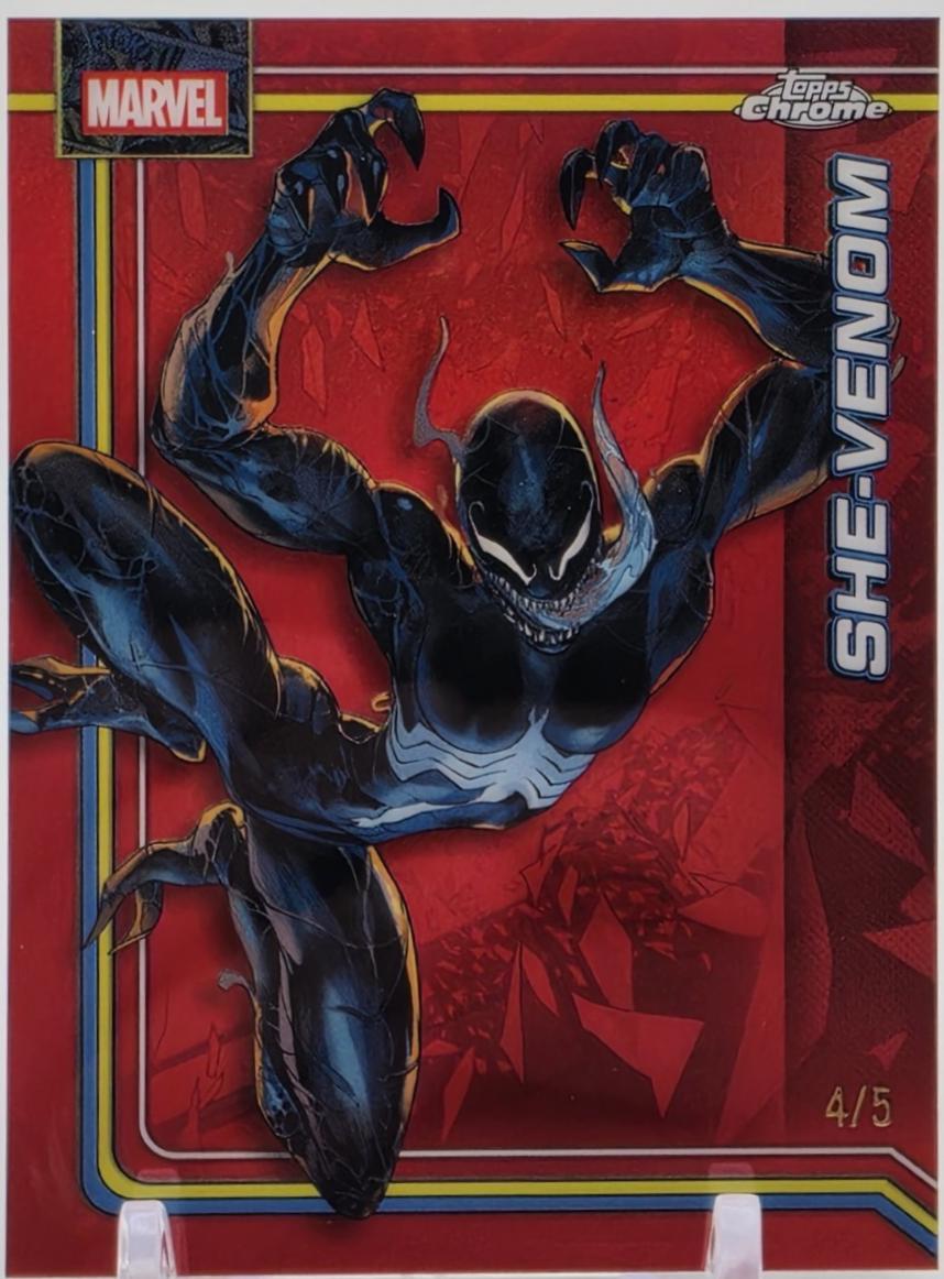 She-Venom Red Refractor