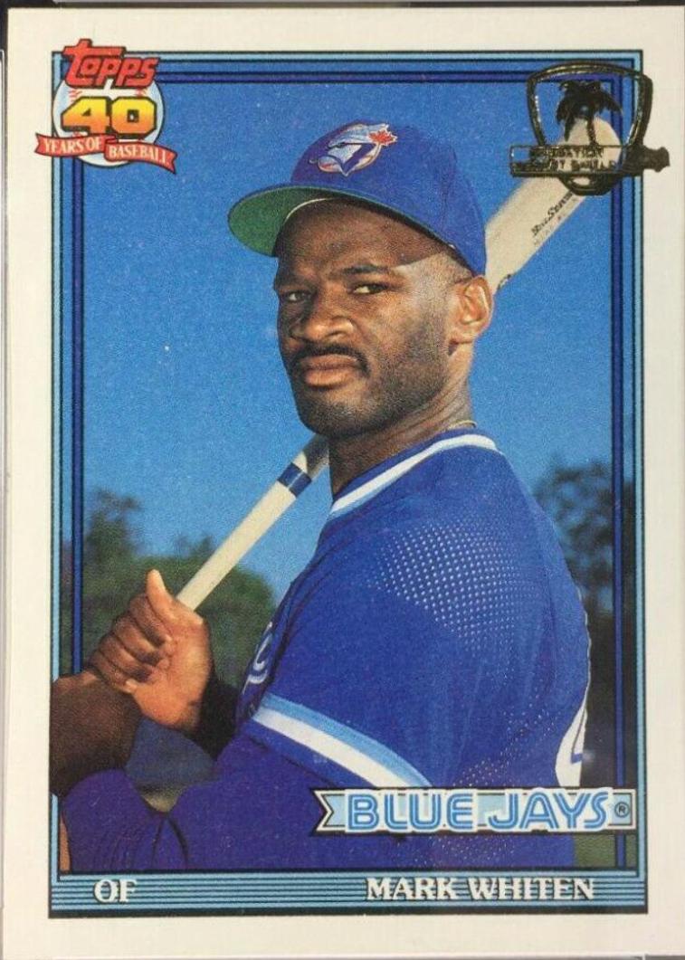Mark Whiten #588 Baseball Cards 1991 Topps Desert Shield
