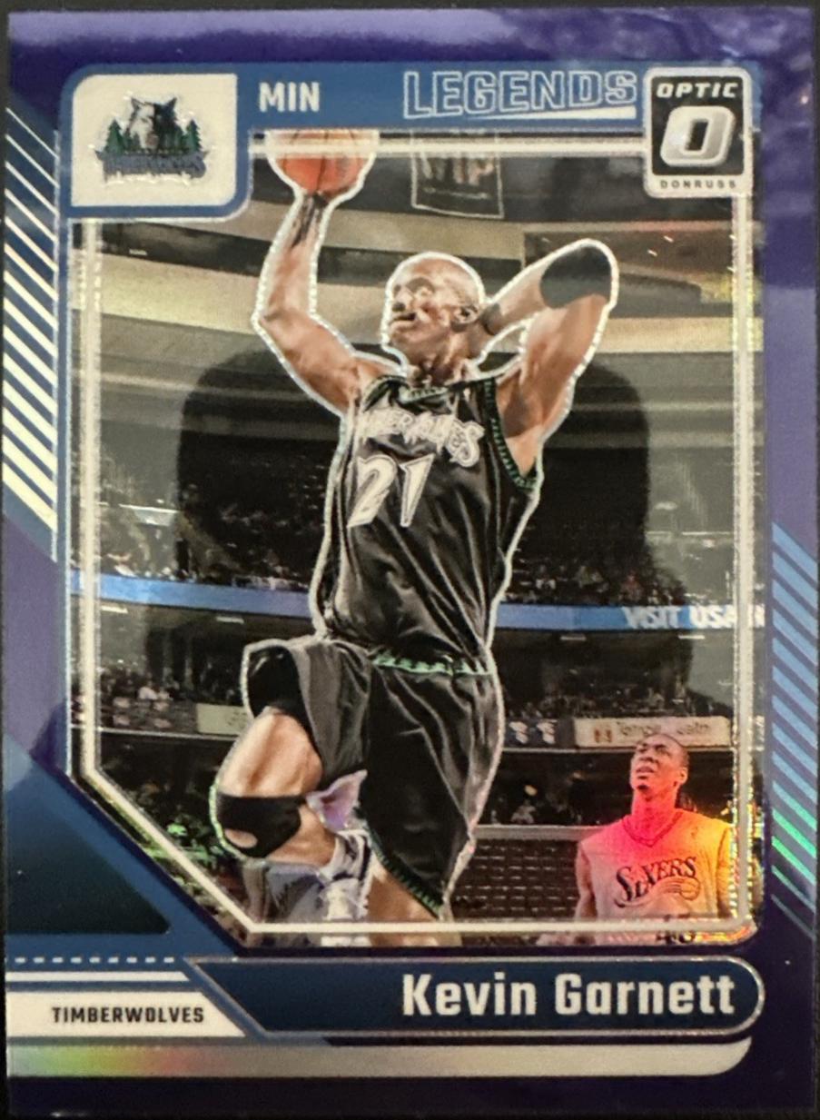Kevin Garnett [Purple] #246 Prices | 2024 Panini Donruss Optic