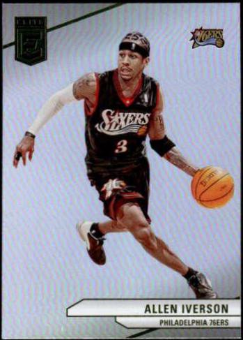 Allen Iverson #9 Basketball Cards 2023 Donruss Elite
