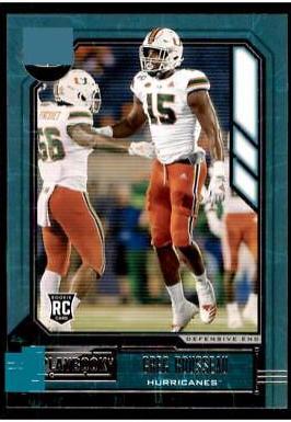 Greg Rousseau #326 2021 Panini Chronicles Draft Picks Football