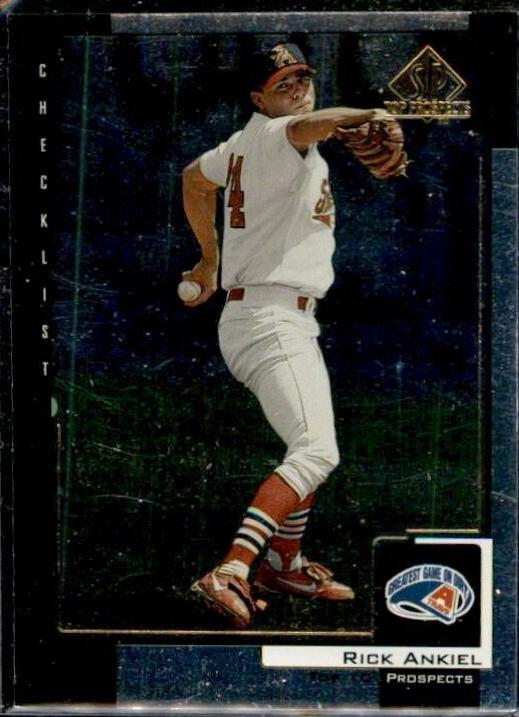 Rick Ankiel #1 Baseball Cards 2000 SP Top Prospects