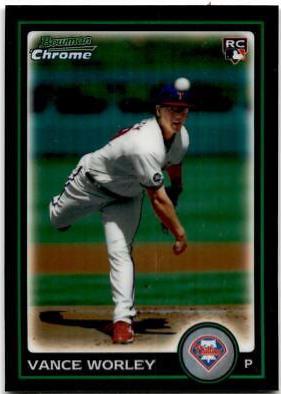 Vance Worley #BDP28 2010 Bowman Chrome Draft Picks Baseball