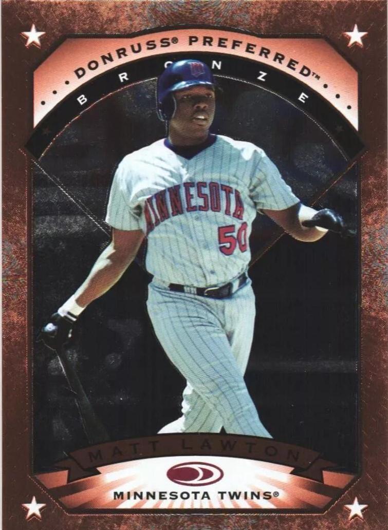 Matt Lawton #53 1997 Donruss Preferred Baseball