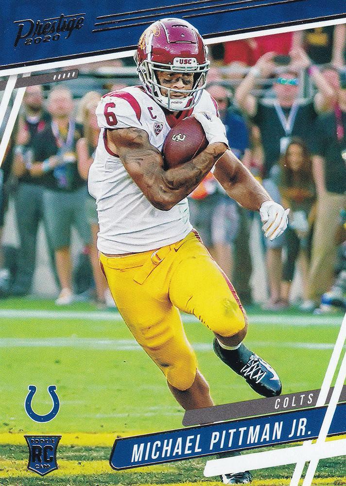 Michael Pittman Jr. #282 Football Cards 2020 Panini Prestige