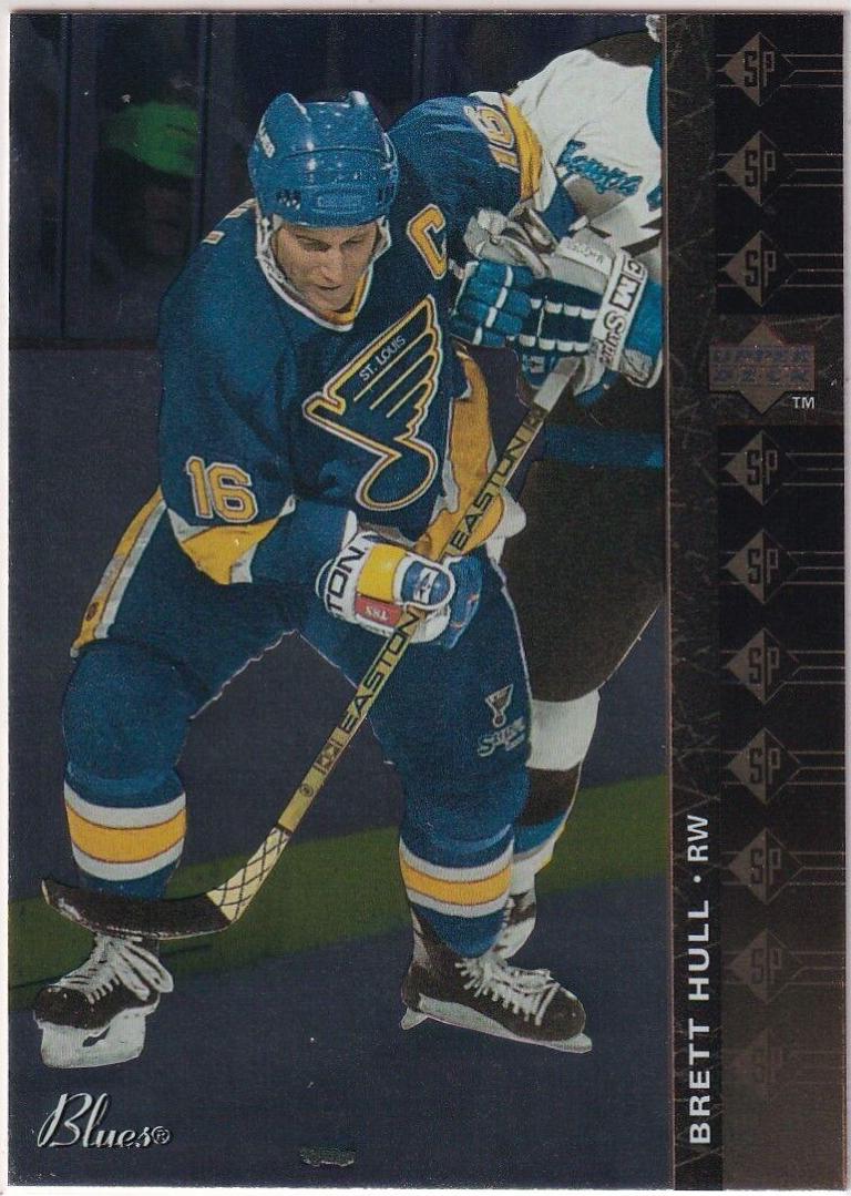 Brett Hull #SP-66 Hockey Cards 1994 Upper Deck SP Insert