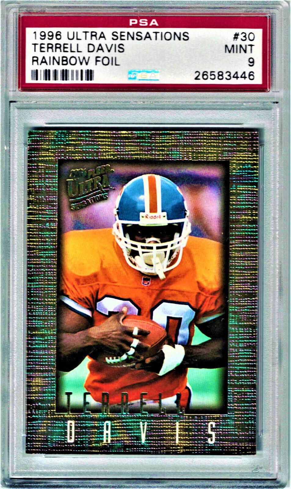 Terrell Davis #30 1996 Ultra Sensations Football