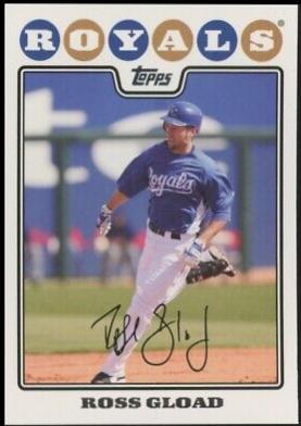 Ross Gload #196 Baseball Cards 2008 Topps