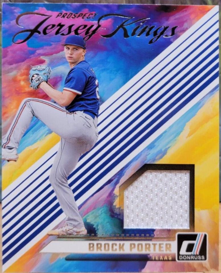 Brock Porter #PJK-BP Baseball Cards 2024 Donruss Prospect Jersey Kings