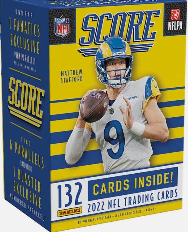 Blaster Box Football Cards 2022 Panini Score