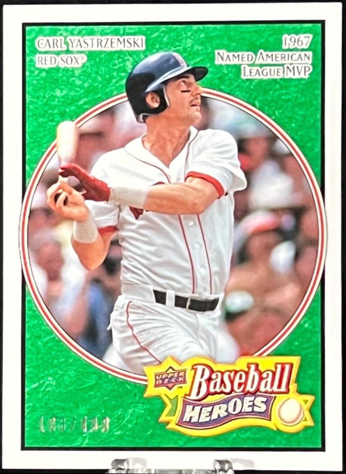 Carl Yastrzemski [Jersey Autograph Emerald] #33