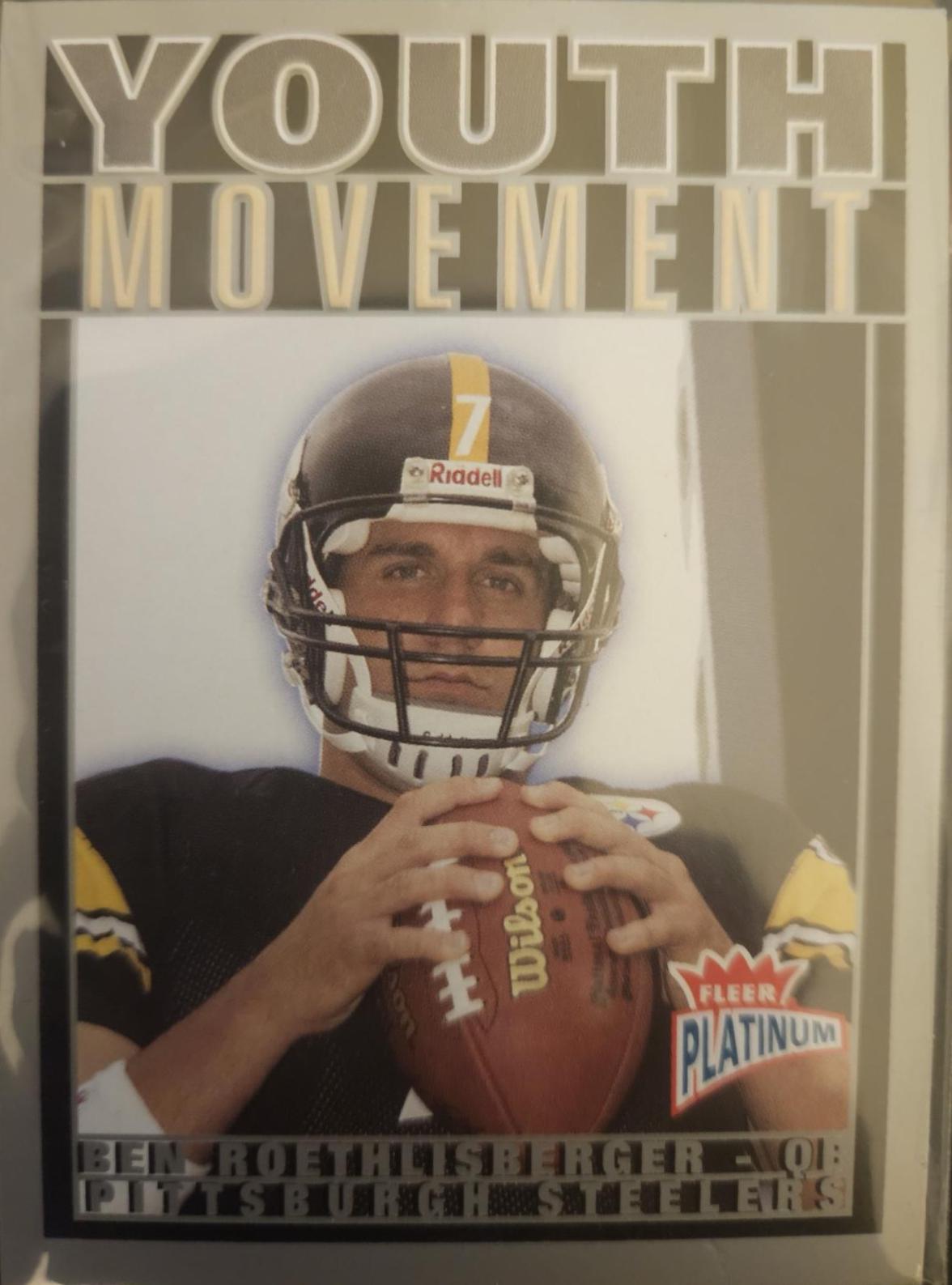 Ben Roethlisberger #5 Football Cards 2004 Fleer Platinum