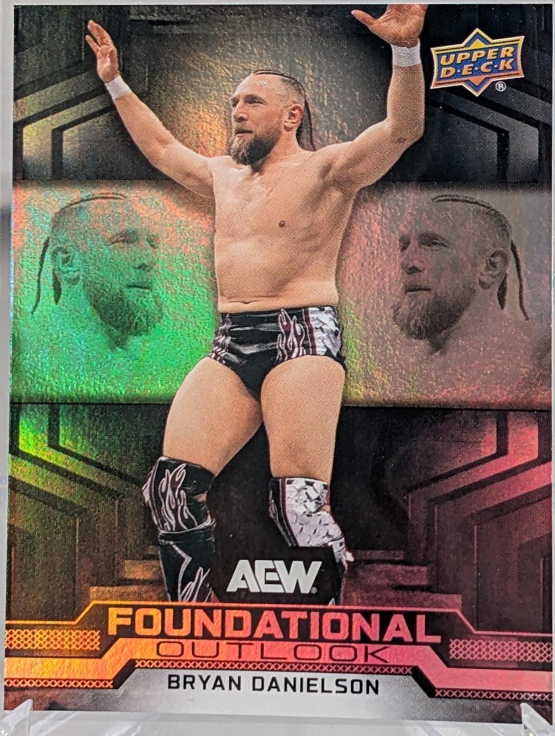 Bryan Danielson #FO-3 Wrestling Cards 2025 Upper Deck AEW Foundational Outlook