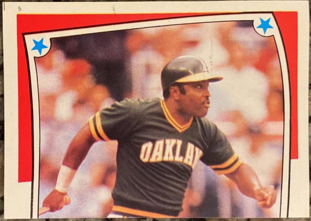 Joe Morgan #5 Baseball Cards 1985 Topps Stickers
