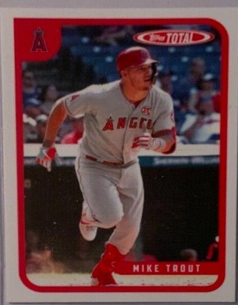 Mike Trout #3 Baseball Cards 2020 Topps Total