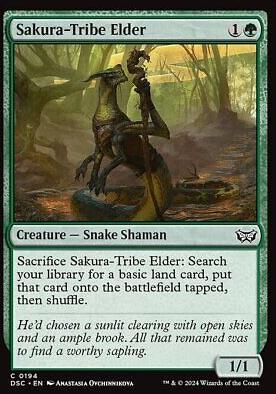 Sakura-Tribe Elder #194 Magic Duskmourn: House of Horror Commander