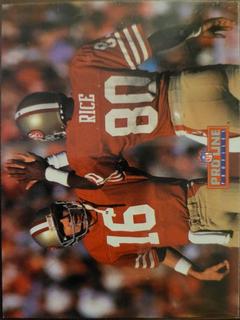 Joe Montana Jerry Rice