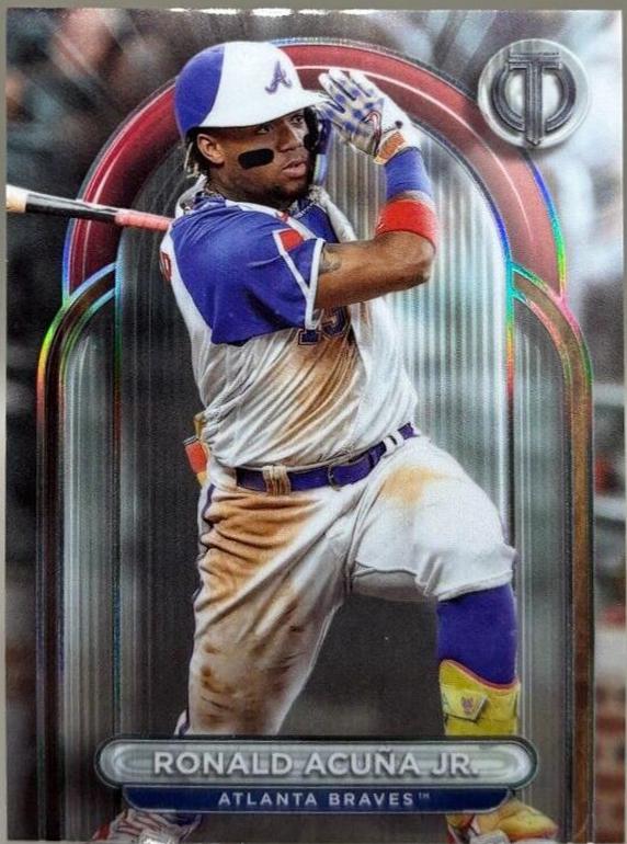 Ronald Acuna Jr. #1 Baseball Cards 2024 Topps Tribute