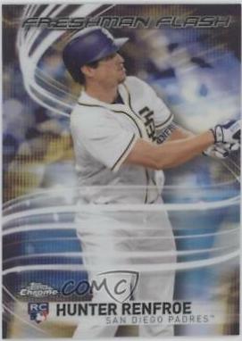 Hunter Renfroe #FF-2 Baseball Cards 2017 Topps Chrome Freshman Flash
