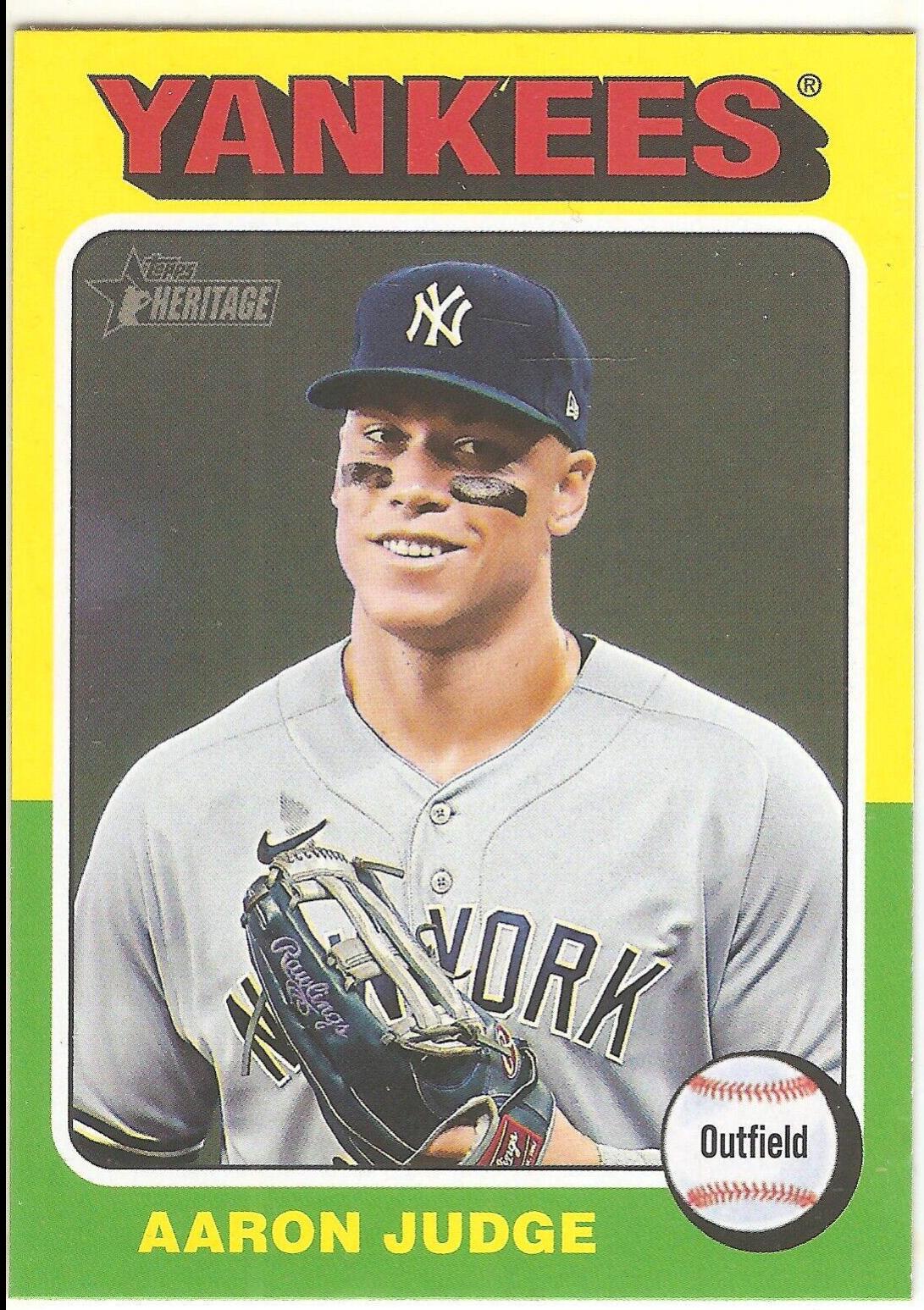 Aaron Judge [Missing Facsimile Signature Variation] #112