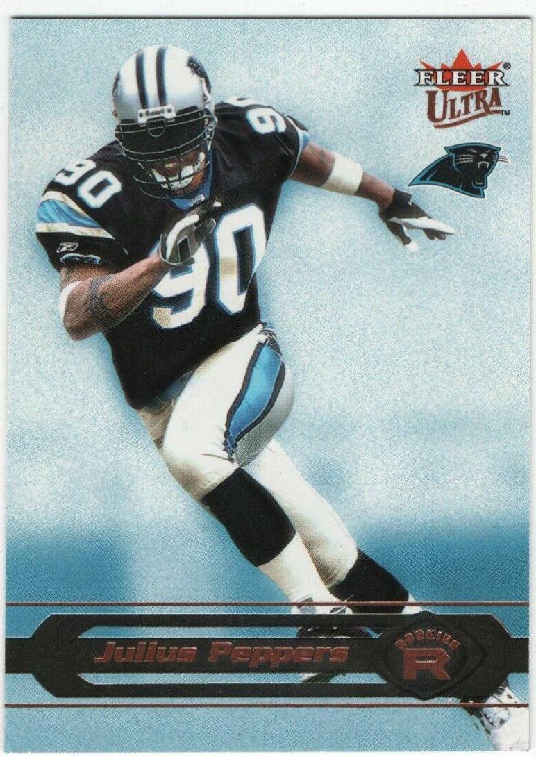 Julius Peppers #213 2002 Ultra Football