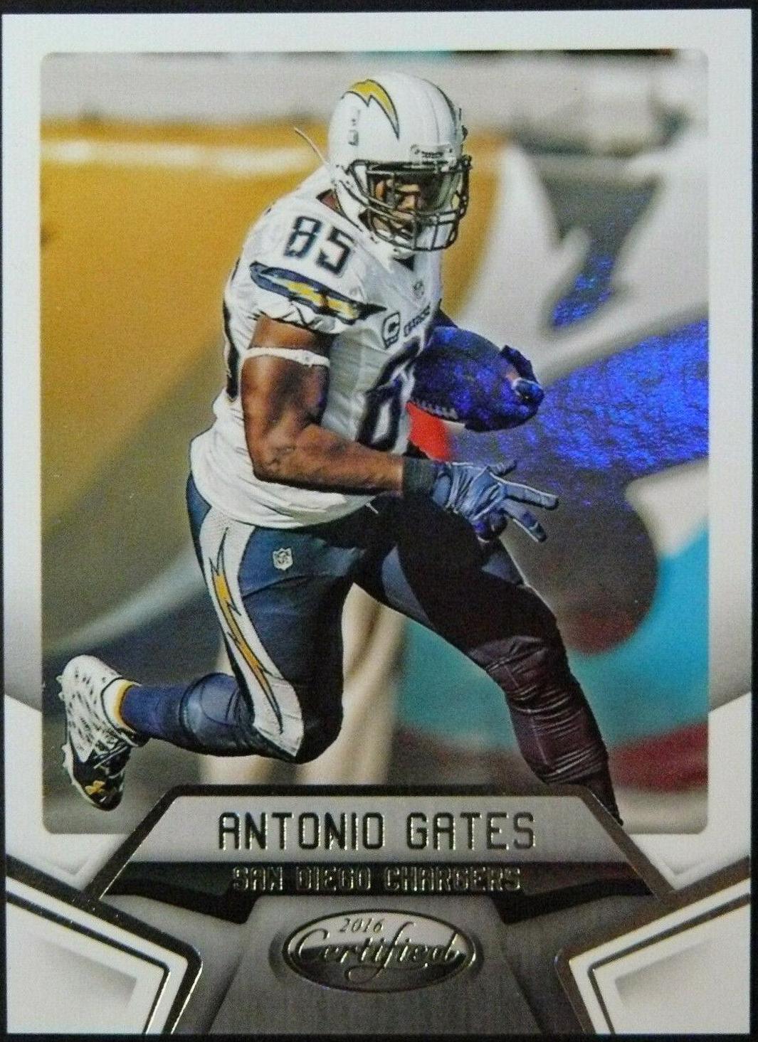 Antonio Gates #1 Football Cards 2016 Panini Certified