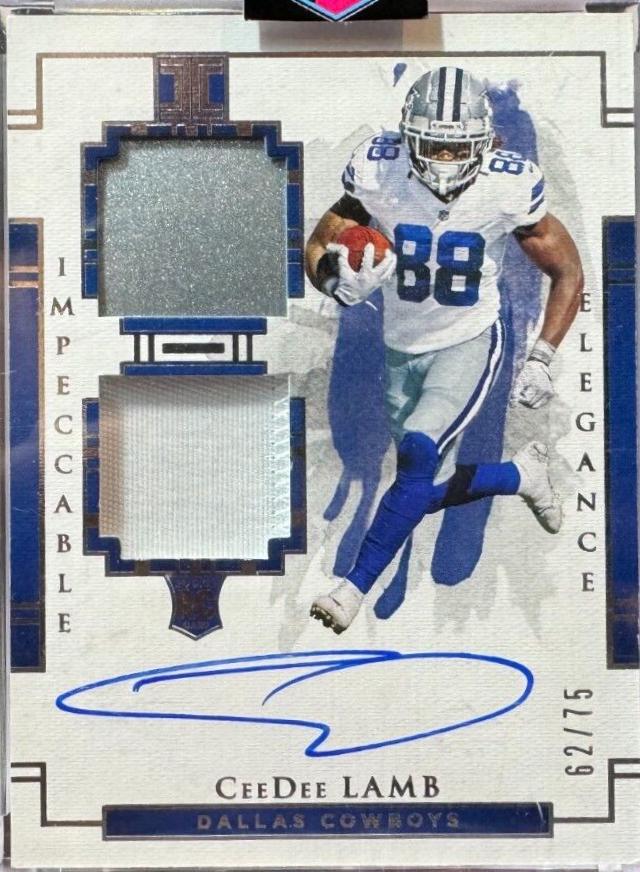 CeeDee Lamb #106 2020 Panini Impeccable Football